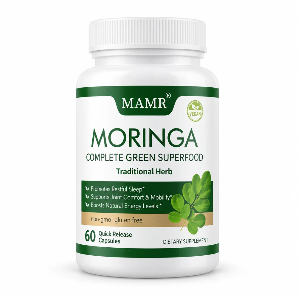 Moringa Capsules, 60 Pieces/Bottle